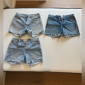 AGOLDE Parker Shorts - Size 25